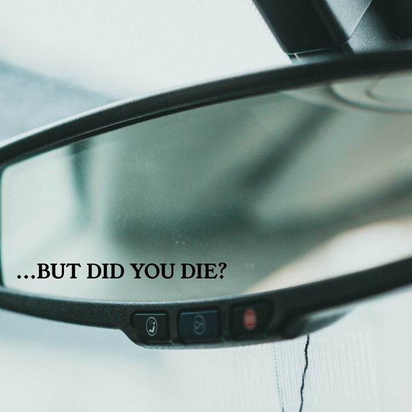 3/$15 But did you die?, rearview decal - Picture 1 of 2
